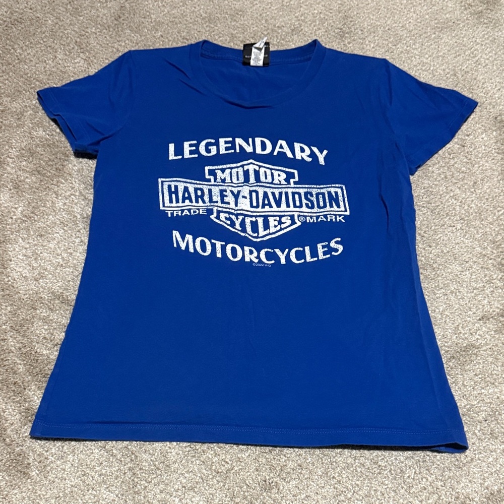 Women’s Harley-Davidson Legendary Blue Tee